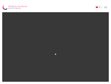 Tablet Screenshot of modern-aesthetic.com